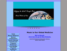 Tablet Screenshot of musicalmissionsofpeace.org